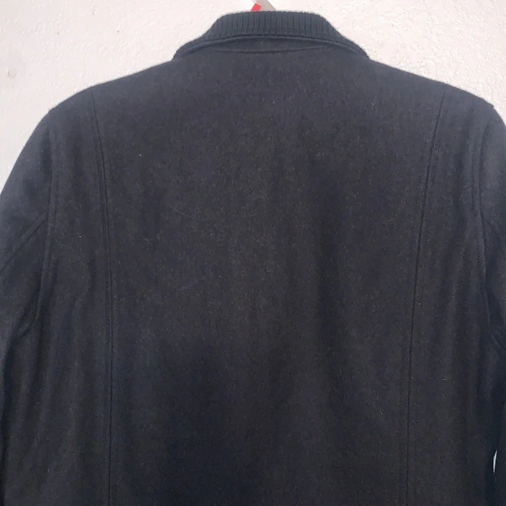 Mens Calvin Klein Wool Blend Pea Coat